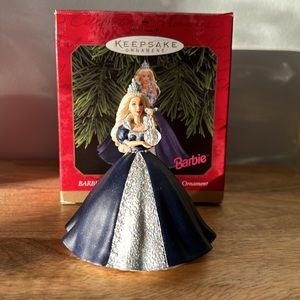Vintage Barbie Millennium Princess 1999 Mattel Hallmark Ornament Collectible